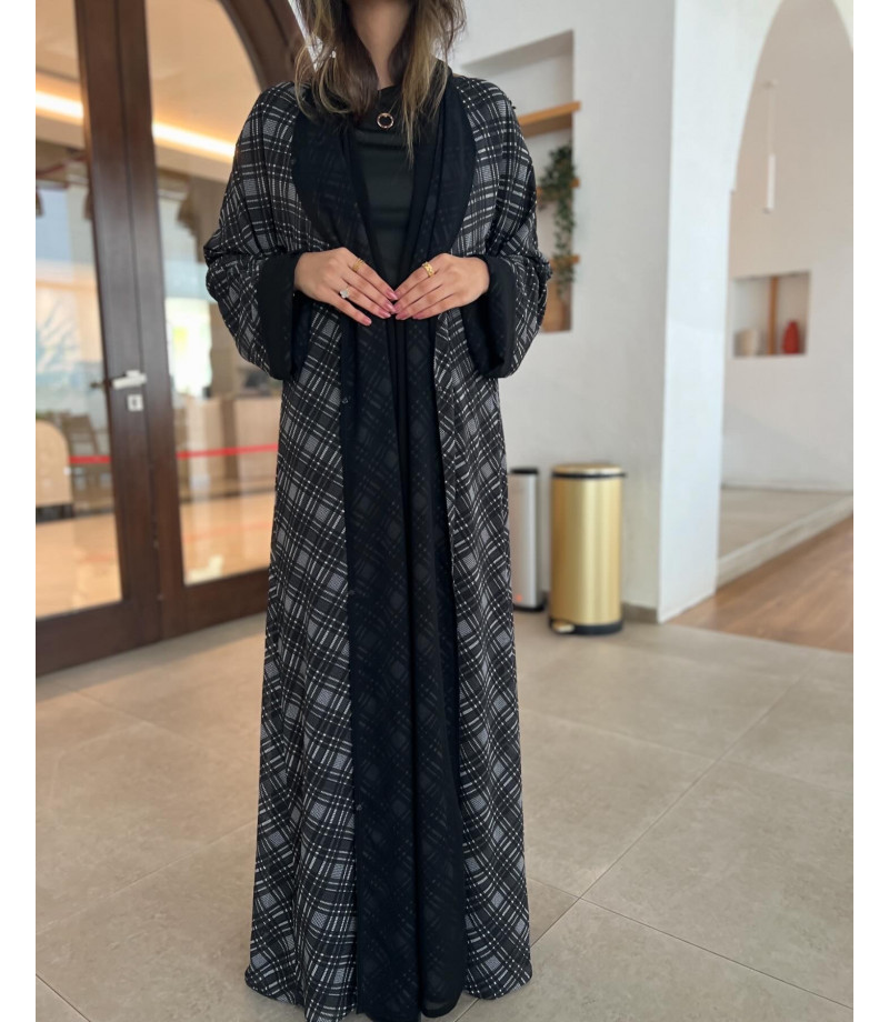 عباية 00255 صيفية دبل فيس 