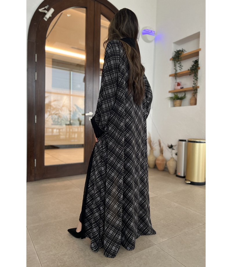 عباية 00255 صيفية دبل فيس 