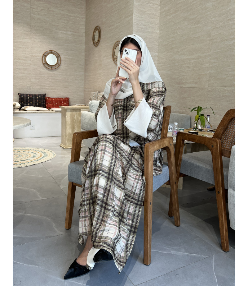 عباية 00289 صيفية بقصة نص بشت