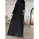 عباية 00362 أنيقة وصيفية بقصة نص كلوش