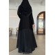عباية 00362 أنيقة وصيفية بقصة نص كلوش