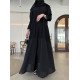 عباية 00362 أنيقة وصيفية بقصة نص كلوش