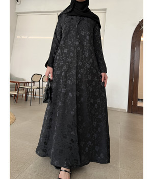 عباية 00385 عملية ورسمية بخامة كريب 