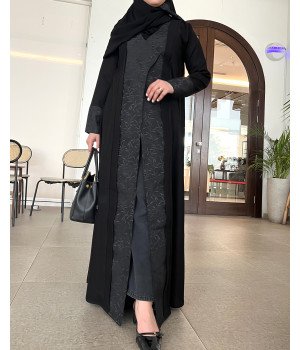 عباية 00413 رسمية وعملية بقصة مرد
