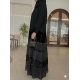 عباية 00411 بقصة A أنيقة ومريحة في اللبس عباية 00411 بقصة A أنيقة ومريحة في اللبس