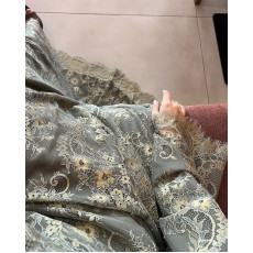 عباية 00467 صيفية بخامة الدانتيل مع بطانة داخلية عباية 00467 صيفية بخامة الدانتيل مع بطانة داخلية