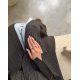 عباية 00474 صيفية بخامة كتان صيفي مخطط بقصة كلاسيك