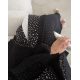 عباية 00492 أنيقة بقصة بحريني مع نقشات ناعمة 