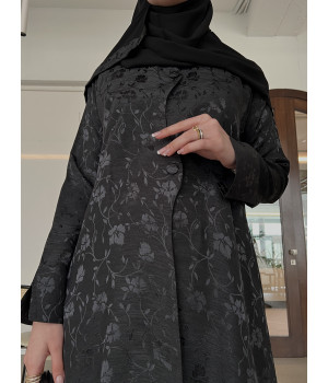 عباية 00385 عملية ورسمية بخامة كريب 