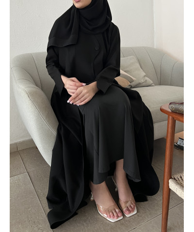 عباية 00395 عملية ورسمية بخامة كريب كوري