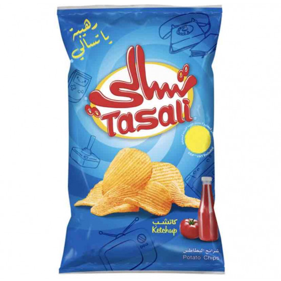 شيبس تسالي بنكهة الكاتشب 155 جم