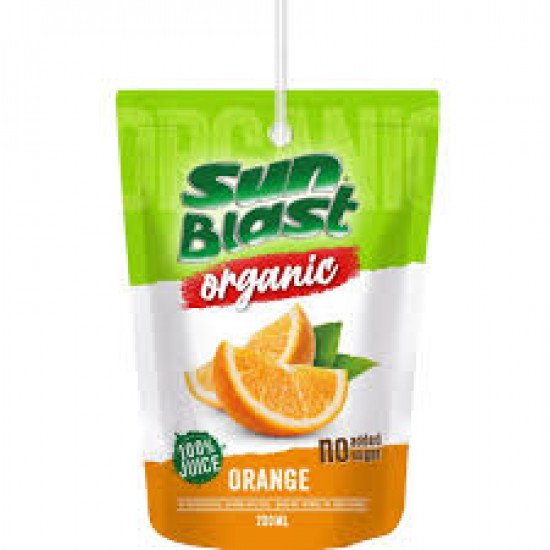 عصير سن بلاست برتقال عضوي