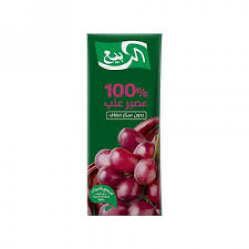 عصير عنب الربيع بدون سكر مضاف 185 مل 
