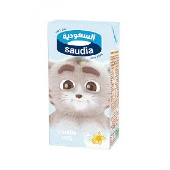 حليب السعودية فانيلا 125 مل