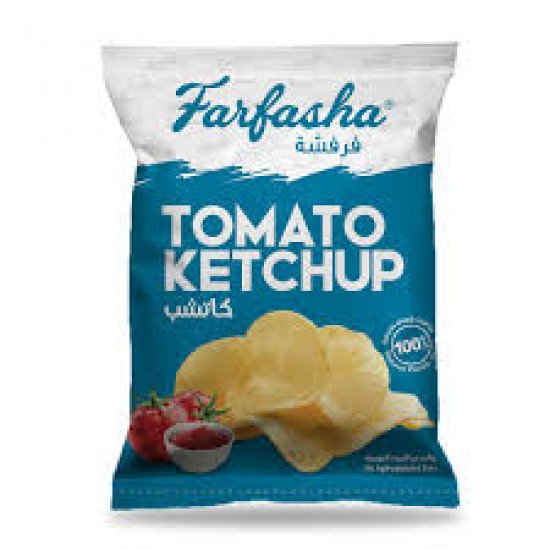 بطاطس فرفشة بالكاتشب 75 جرام