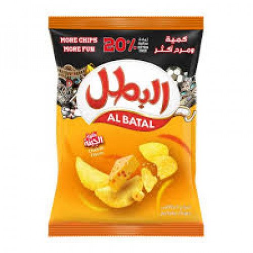 بطاطس البطل بالجبن 65 جرام