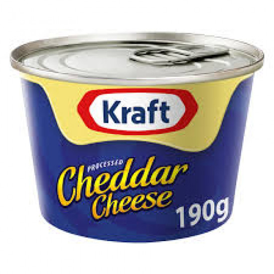 جبن كرافت شيدر 190 جرام