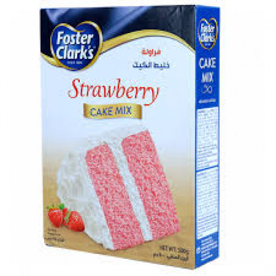 خليط كيك فوستر كلاركس بالفراولة 500 جرام