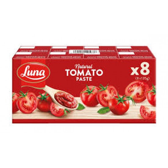 معجون طمام لونا 135 غرام * 8 