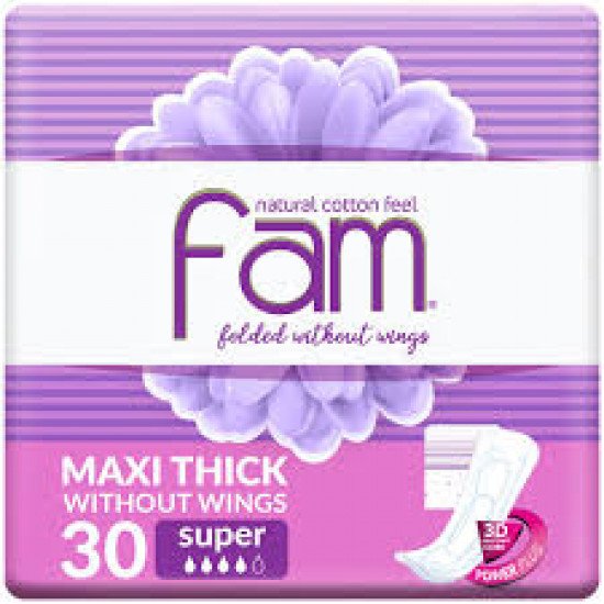 فام فوط صحيه بدون اجنحه حجم كبير عدد30