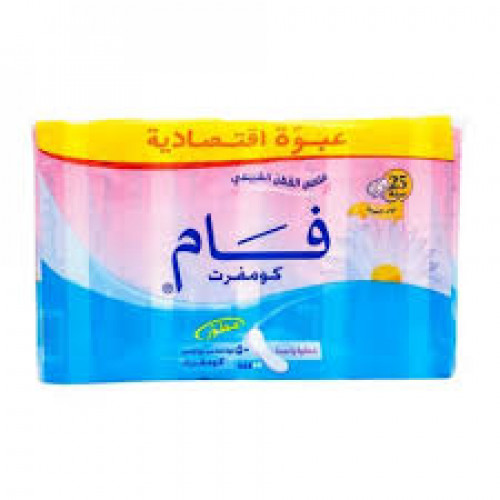 فام فوط صحية كمفورت بدون اجنحه