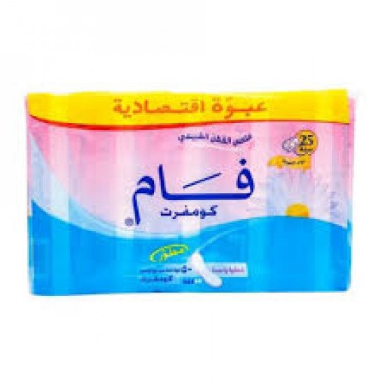 فام فوط صحية كمفورت بدون اجنحه