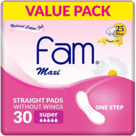 فام فوط صحية ماكسي خطوة واحدة 10+ 30
