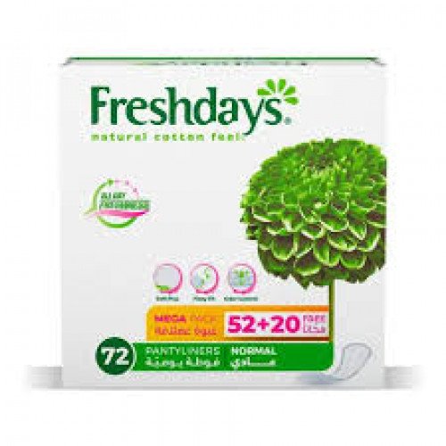 فوط صحية  فريشدايز عادي 52+20