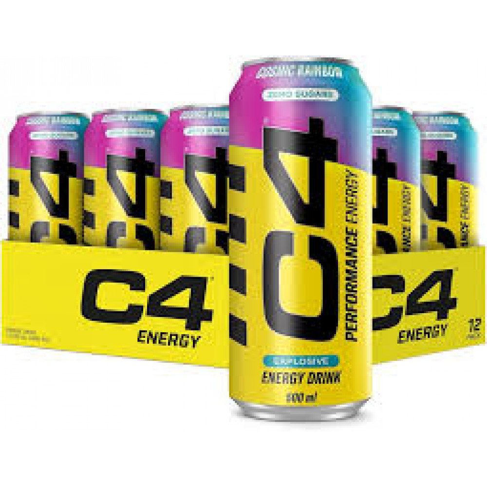 مشروب طاقة سي 4 بالفواكة 500 مل
