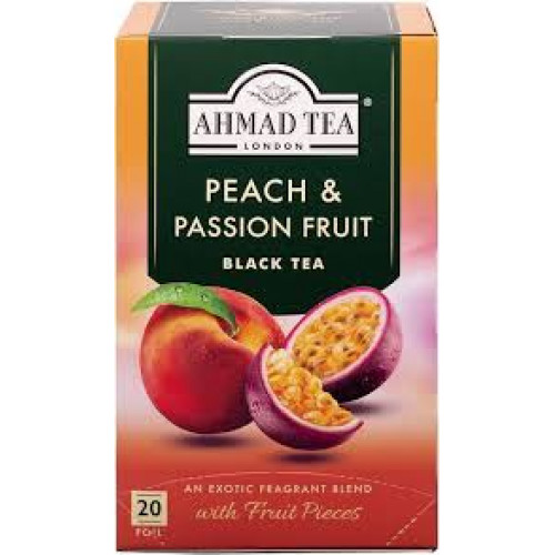 شاي احمد خوخ وباشن فروت