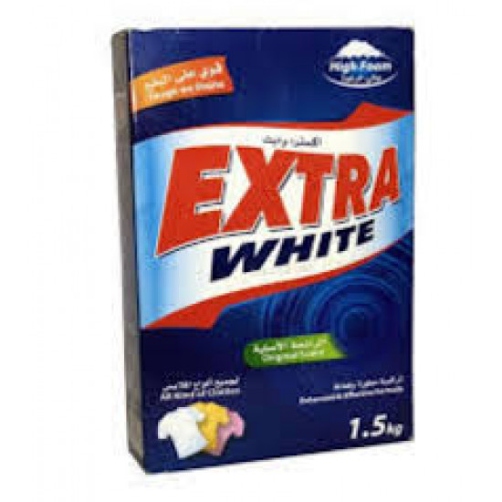 صابون بودر اكسترا وايت 1.5 كيلو