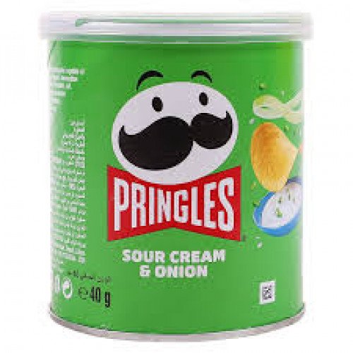 شيبس برينجلز بنكهة البصل 40 جم