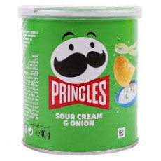 شيبس برينجلز بنكهة البصل 40 جم شيبس برينجلز بنكهة البصل 40 جم