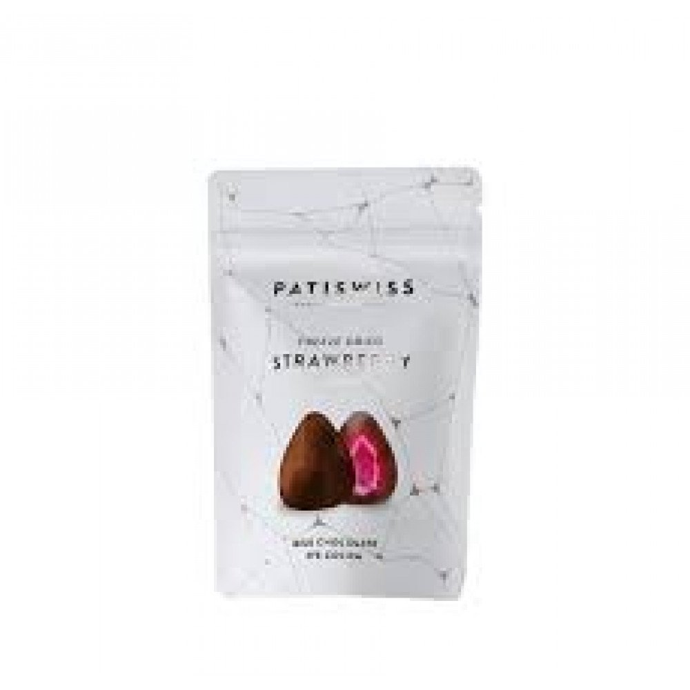 شوكولاتة باتيسويس بالفراولة 80 غ شوكولاتة باتيسويس بالفراولة 80 غ
