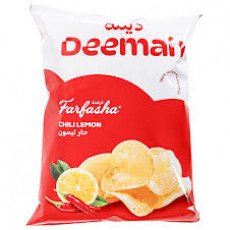 شيبس فرفشة حار ليمون 75 جرام شيبس فرفشة حار ليمون 75 جرام