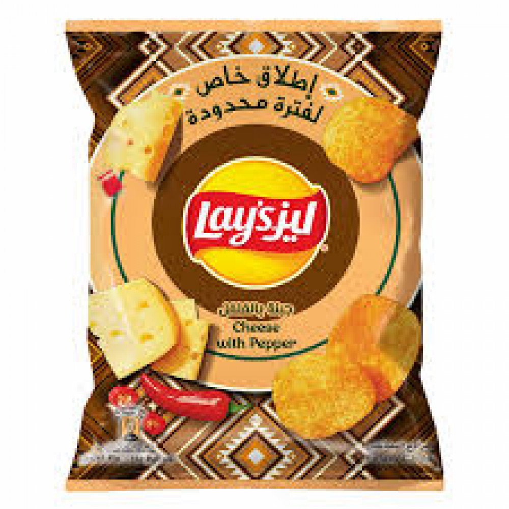 ليز جبنة بالفلفل 45 جرام