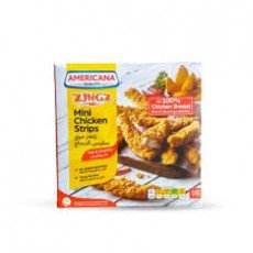 امريكانا زنجر ميني استربس حار 320 جرام