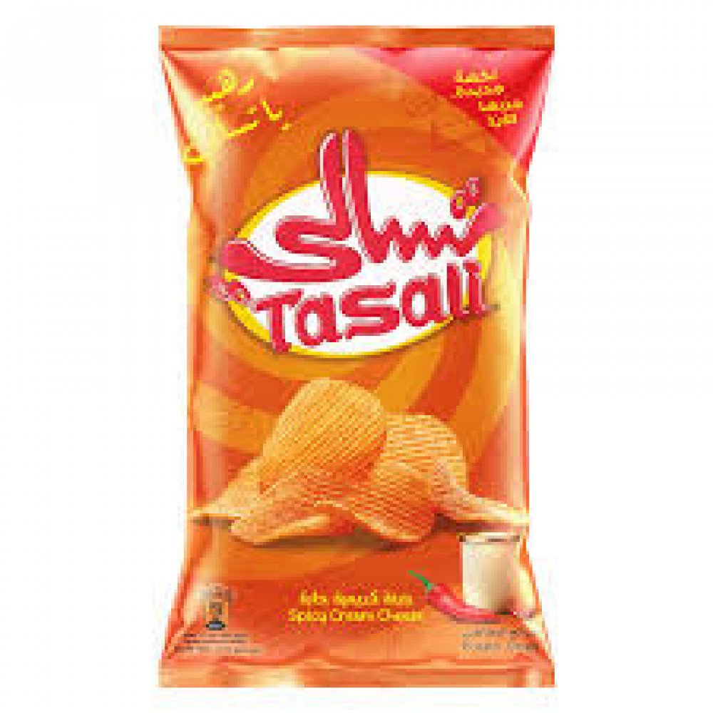 تسالي جبنة كريمية حارة 155 جرام تسالي جبنة كريمية حارة 155 جرام