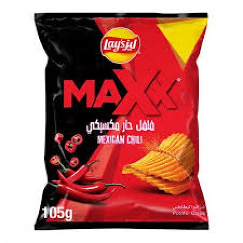 ليز ماكس فلفل حار مكسيكي 105 جرام