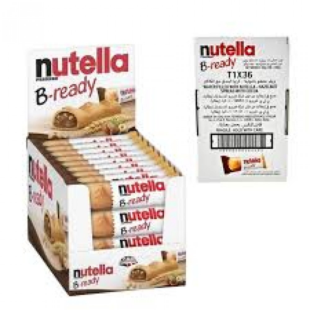 كرتون نوتيلا بي ردي 36 حبة