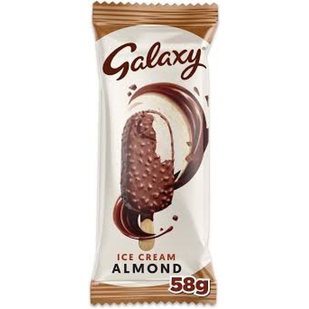 ايس كريم جالكسي الموند 58 جرام