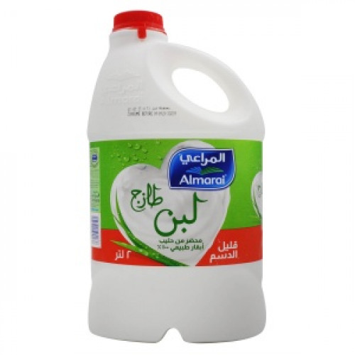 لبن المراعي طازج - قليل الدسم - 2 لتر