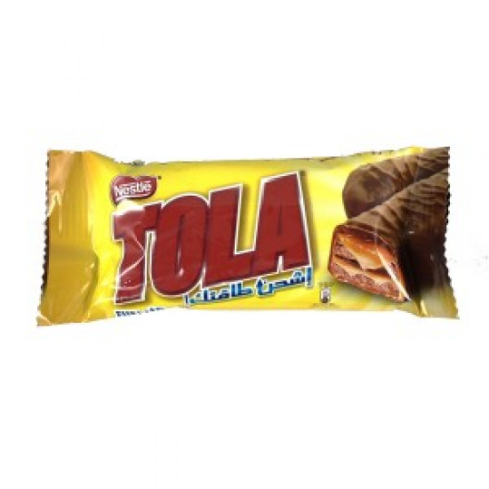 شوكلاته تولا - بسكويت هش بالكراميل - 31 جرام