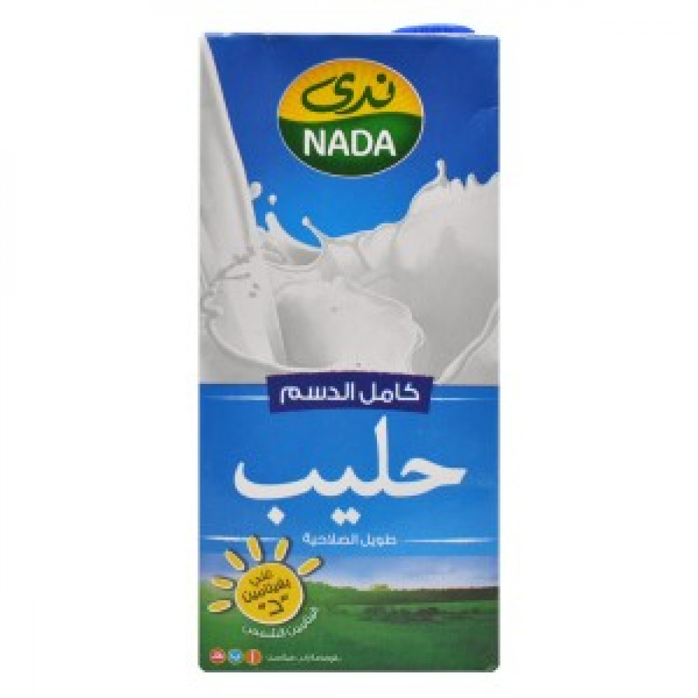 حليب ندى  طويل الاجل - كامل الدسم - 1 لتر