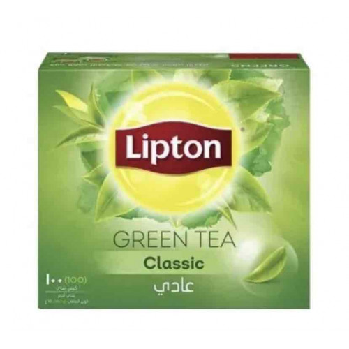 شاي ليبتون أخضر 100 كيس