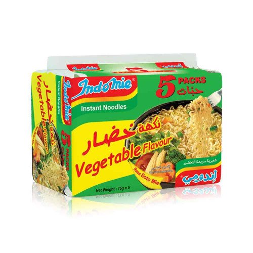 اندومي بنكهة الخضار 75 جم * 5