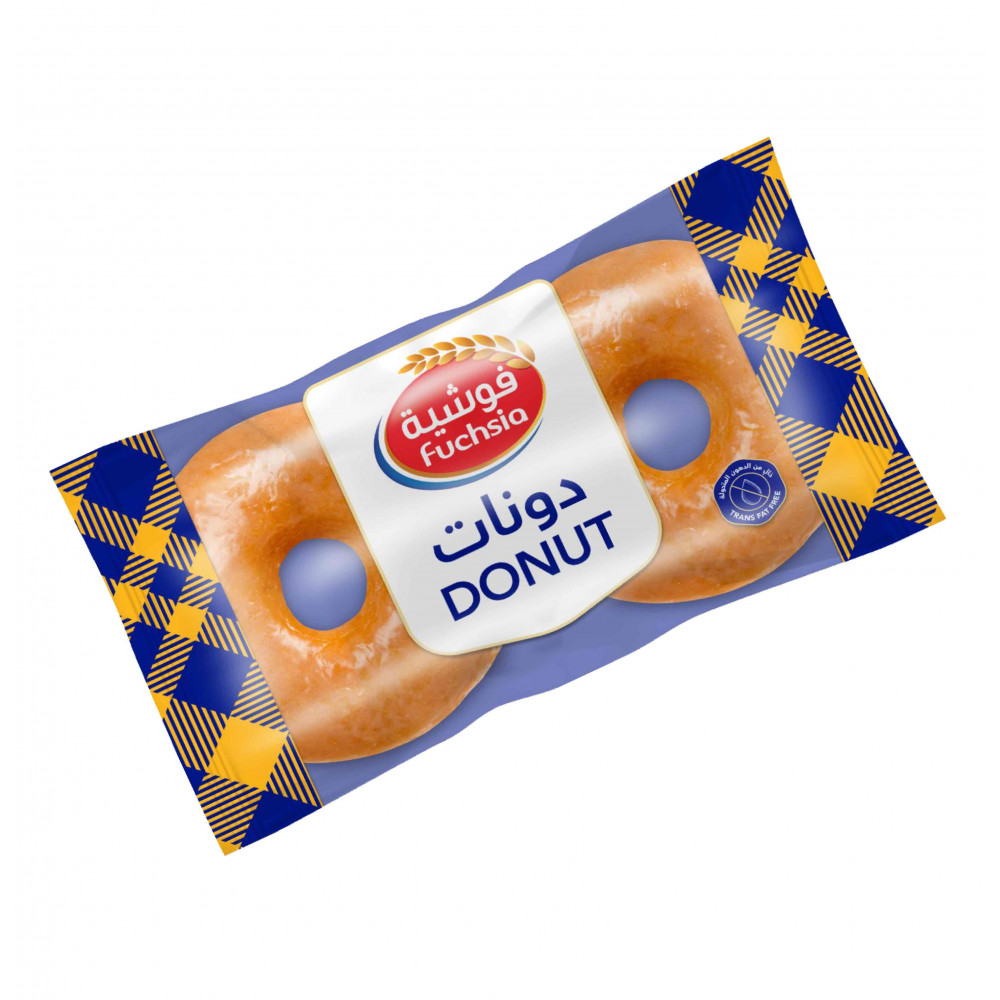 دونات فوشية ساده 70 غرام
