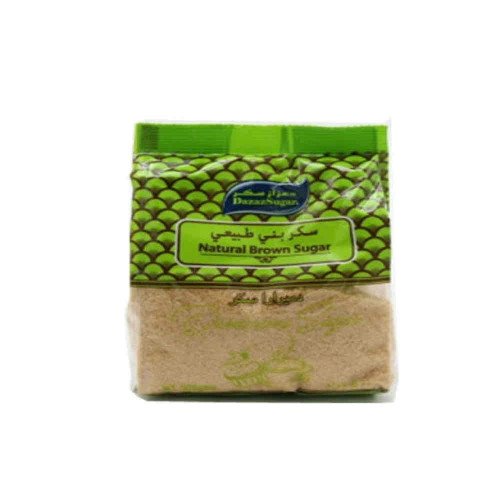 سكر بني طبيعي 500جم