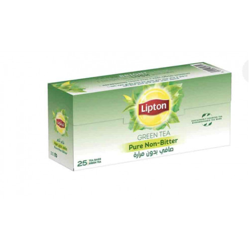 شاي ليبتون اخضر 25 كيس