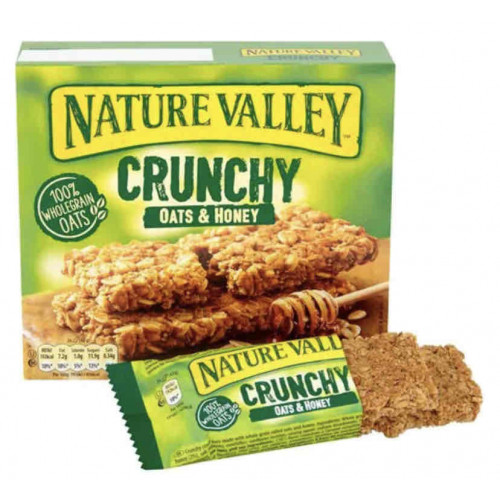 قوالب جرانولا كرتون بالشوفان والعسل 20*21g